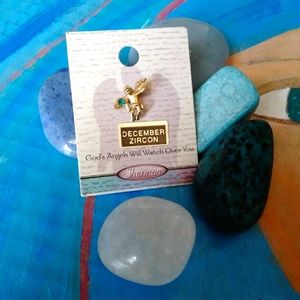 Sherman Little Angel December Birthstone Pin